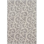 Nourison Grafix GRF19 Area Rug, Grey, 3'9" x 5'9"