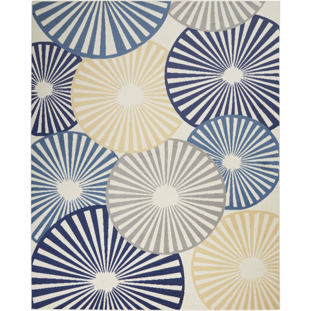 Nourison Grafix GRF20 Area Rug, White, 7' x 10' Nourison Grafix GRF20 Area Rug, White, 7' x 10'