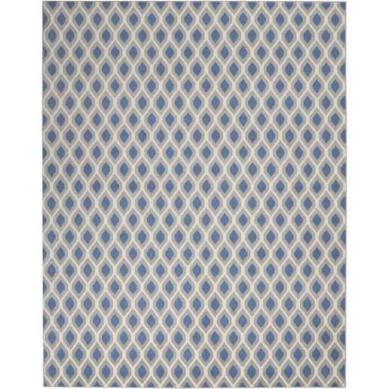 Nourison Grafix GRF22 Area Rug, Blue, 7'10" x 9'10"