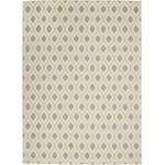 Nourison Grafix GRF22 Area Rug, White, 5'3" x 7'3"