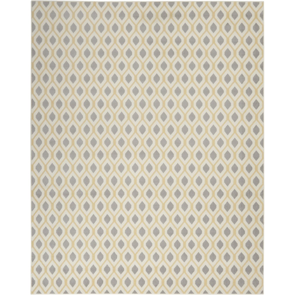 Nourison Grafix GRF22 Area Rug, White, 7'10" x 9'10"