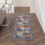 Nourison Grafix GRF31 Runner Rug, Multicolor, 2'3" x 7'6"