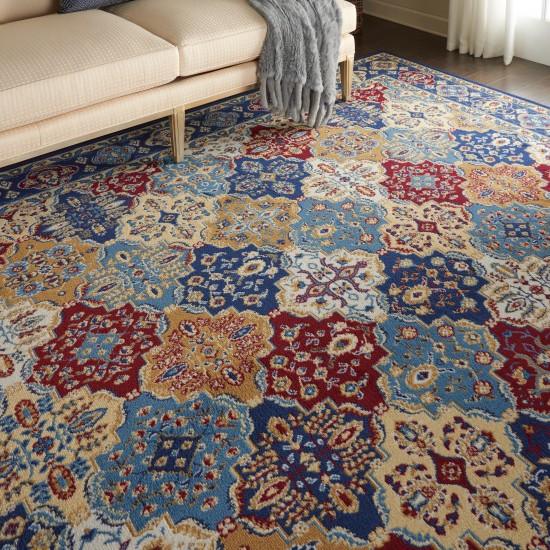 Nourison Grafix GRF31 Area Rug, Multicolor, 7'10" x 9'10"