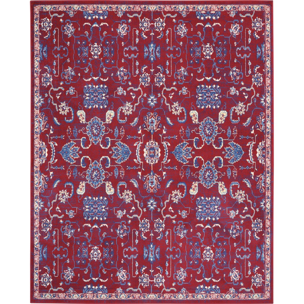 Nourison Grafix GRF36 Area Rug, Red, 7'10" x 9'10"