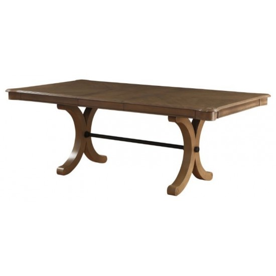 ACME Harald Dining Table, Gray Oak