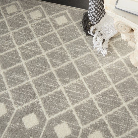 Nourison Grafix GRF37 Area Rug, Grey, 7' x 10'