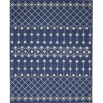 Nourison Grafix GRF37 Area Rug, Navy, 7'10" x 9'10"