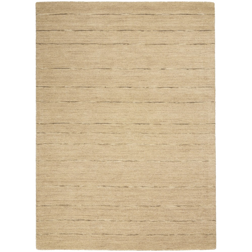 Calvin Klein Halo HAL01 Area Rug, Beige, 4' x 6'