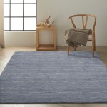 Calvin Klein Halo HAL01 Area Rug, Denim, 4' x 6'