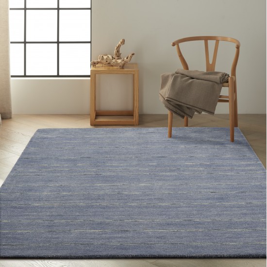 Calvin Klein Halo HAL01 Area Rug, Denim, 4' x 6'