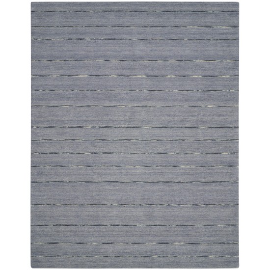 Calvin Klein Halo HAL01 Area Rug, Denim, 8' x 10'