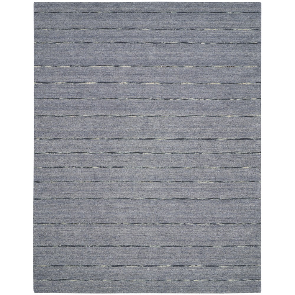 Calvin Klein Halo HAL01 Area Rug, Denim, 8' x 10'