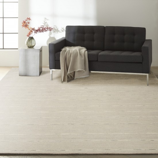 Calvin Klein Halo HAL01 Area Rug, Grey, 8' x 10'