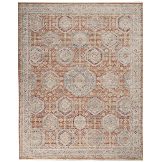 Nourison Homestead HMS01 Area Rug, Brick, 7'10" x 10'2"