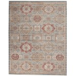 Nourison Homestead HMS02 Area Rug, Blue/Multicolor, 10' x 13'