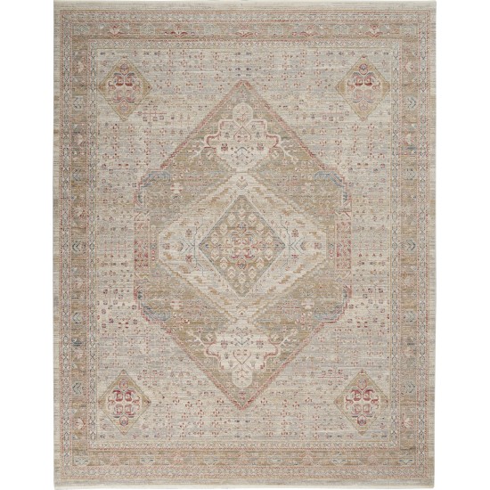 Nourison Homestead HMS03 Area Rug, Beige/Grey, 10' x 13'