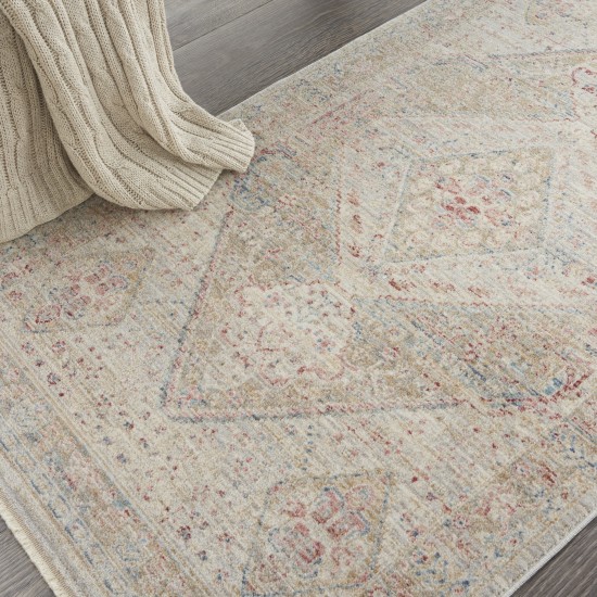 Nourison Homestead HMS03 Area Rug, Beige/Grey, 3' x 5'