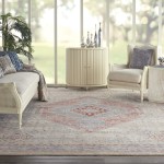 Nourison Homestead HMS03 Area Rug, Blue/Grey, 10' x 13'