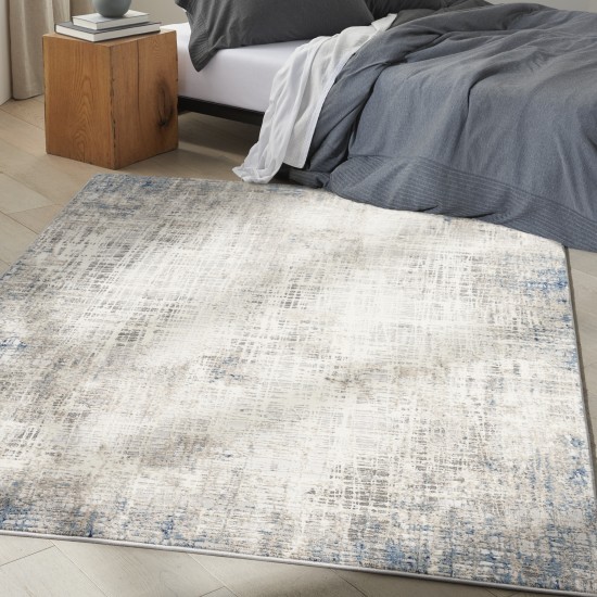 Calvin Klein CK022 Infinity IFN01 Area Rug, Blue/Multicolor, 4' x 6'