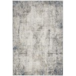 Calvin Klein CK022 Infinity IFN03 Area Rug, Ivory/Grey, 4' x 6'