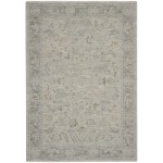 Nourison Infinite IFT01 Area Rug, Light Grey, 3'11" x 5'11"