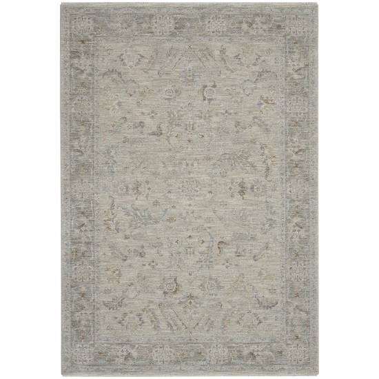 Nourison Infinite IFT01 Area Rug, Light Grey, 3'11" x 5'11"