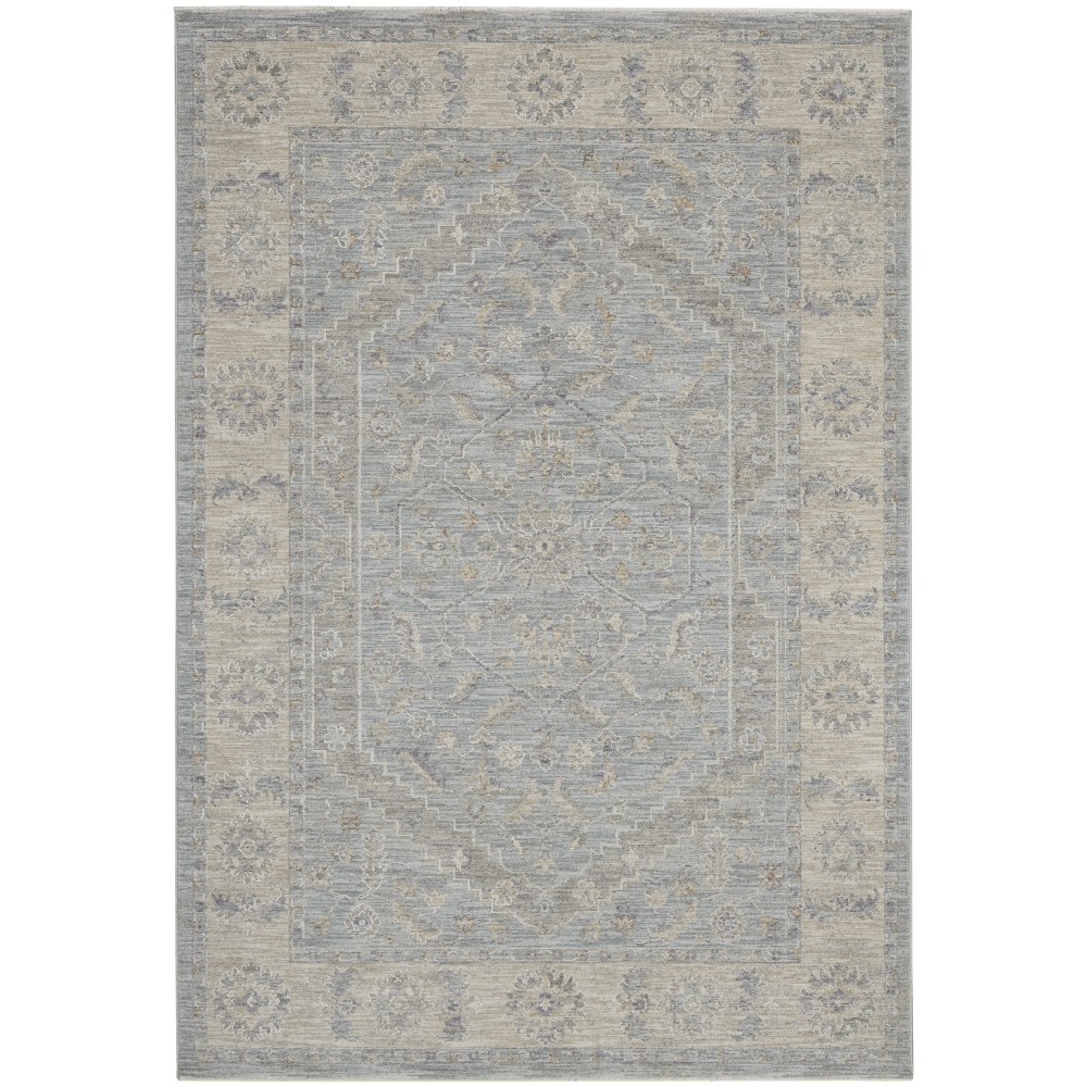 Nourison Infinite IFT02 Area Rug, Blue, 5'3" x 7'8"