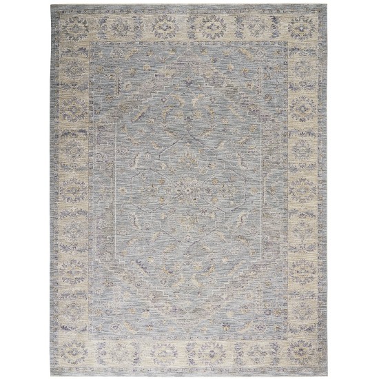 Nourison Infinite IFT02 Area Rug, Blue, 7'10" x 10'4"