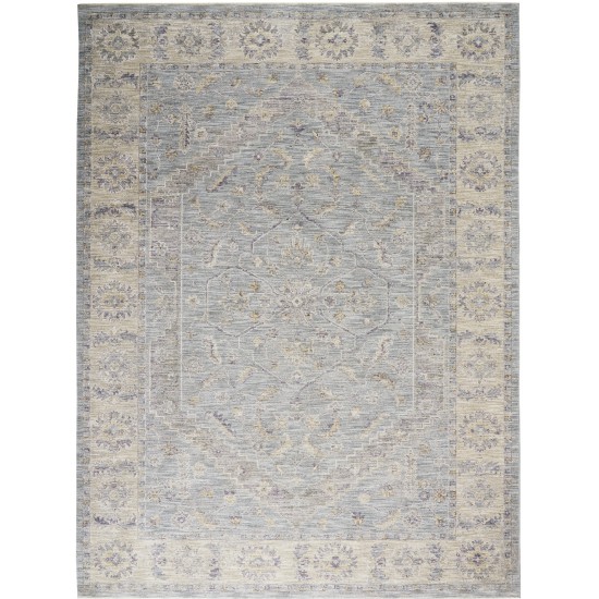 Nourison Infinite IFT02 Area Rug, Blue, 9'3" x 12'7"