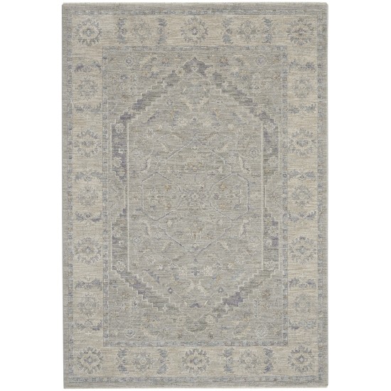 Nourison Infinite IFT02 Area Rug, Grey, 3'11" x 5'11"