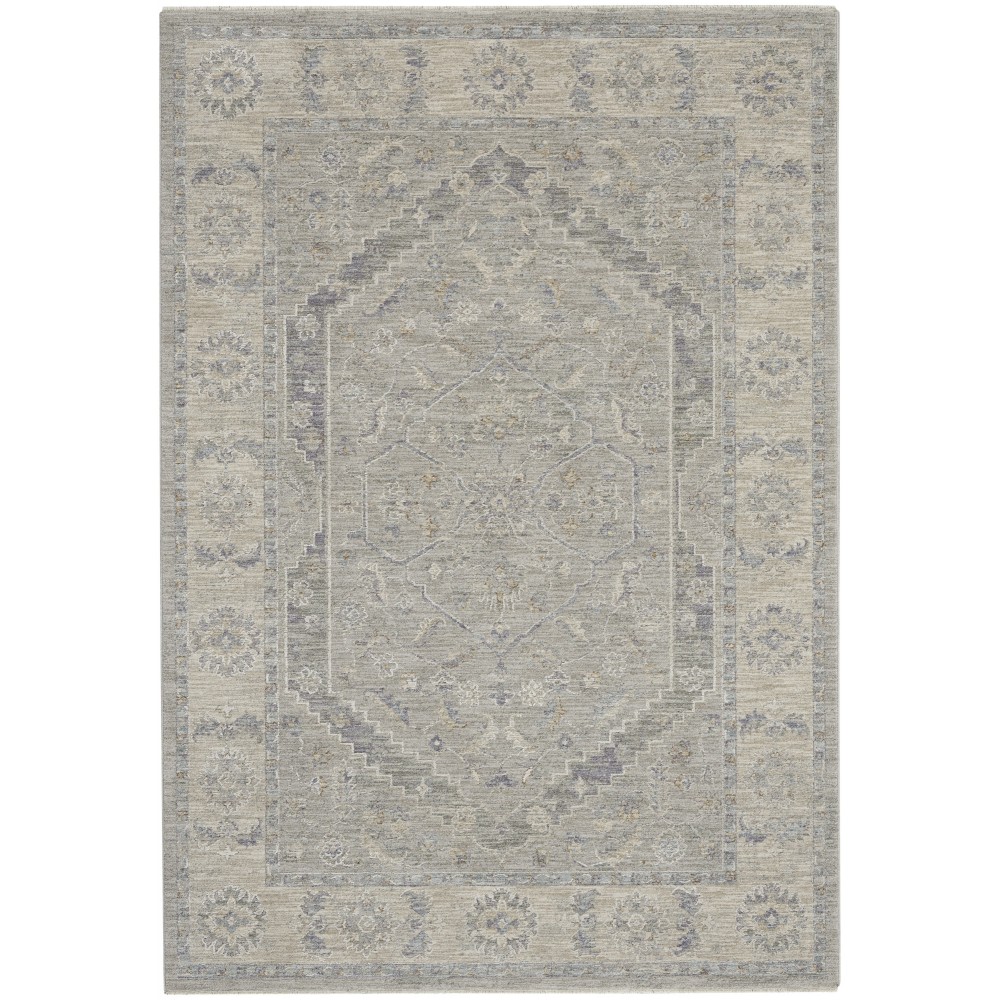 Nourison Infinite IFT02 Area Rug, Grey, 3'11" x 5'11"