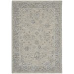 Nourison Infinite IFT03 Area Rug, Light Grey, 3'11" x 5'11"