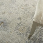 Nourison Infinite IFT03 Area Rug, Light Grey, 9'3" x 12'7"