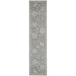 Nourison Infinite IFT04 Runner Rug, Charcoal, 2'3" x 10'2"