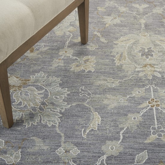 Nourison Infinite IFT04 Area Rug, Charcoal, 7'10" x 10'4"