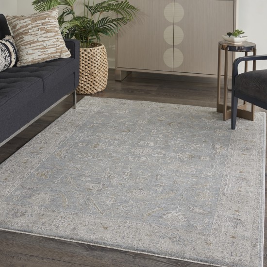 Nourison Infinite IFT05 Area Rug, Blue, 5'3" x 7'8"