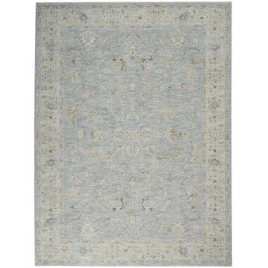 Nourison Infinite IFT05 Area Rug, Blue, 9'3" x 12'7"