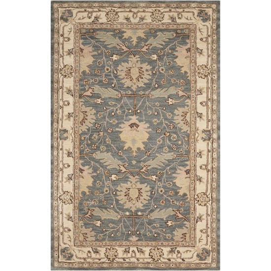 Nourison India House IH75 Area Rug, Blue, 2'6" x 4'