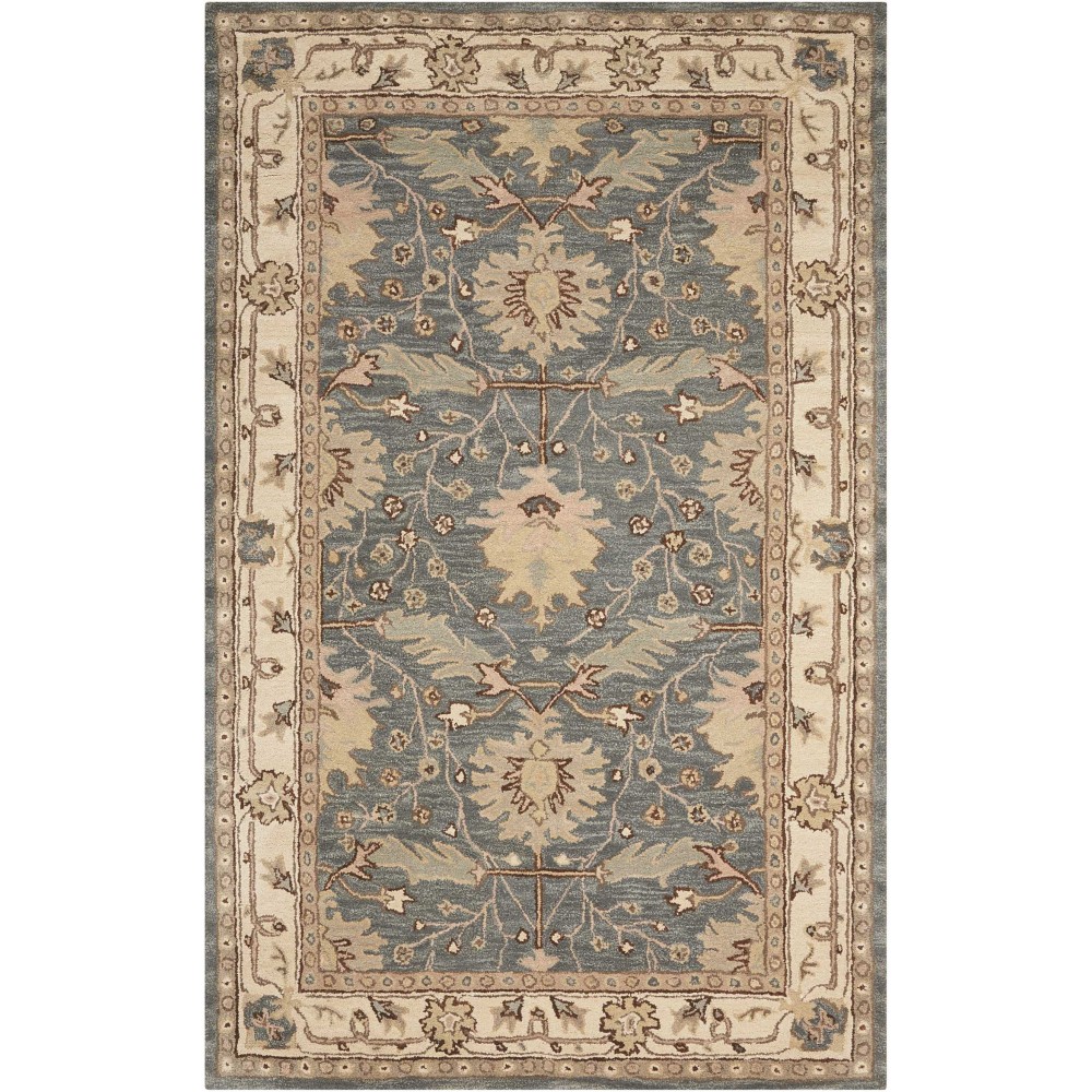 Nourison India House IH75 Area Rug, Blue, 2'6" x 4'