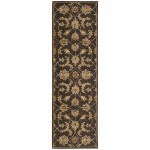 Nourison India House IH83 Runner Rug, Charcoal, 2'3" x 7'6"