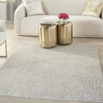 Inspire Me! Home Décor Joli IMHR4 Area Rug, Ivory/Beige/Grey, 5'3" x 7'3"