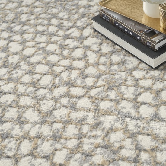 Inspire Me! Home Décor Joli IMHR4 Area Rug, Ivory/Beige/Grey, 8' x 10'