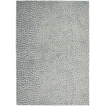 Inspire Me! Home Décor Joli IMHR4 Area Rug, Ivory/Blue/Grey, 5'3" x 7'3"