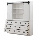 ACME Renske Hutch & Buffet, Antique White