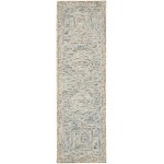 Nourison Interlock ITL02 Runner Rug, Blue/Multicolor, 2'3" x 7'6"