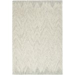 Nourison Interlock ITL04 Area Rug, Teal, 3'9" x 5'9"