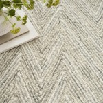 Nourison Interlock ITL04 Area Rug, Teal, 3'9" x 5'9"