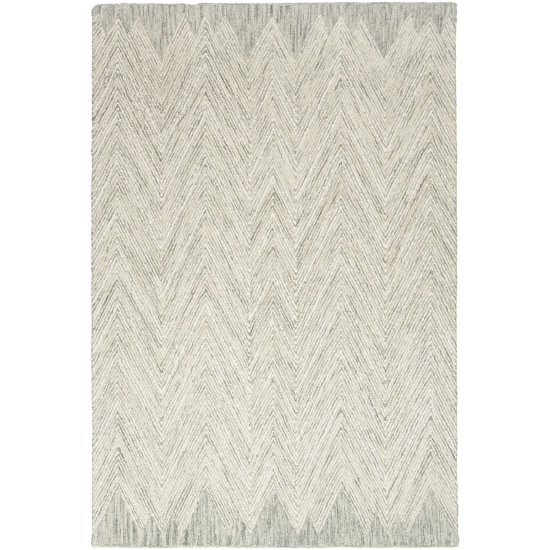 Nourison Interlock ITL04 Area Rug, Teal, 5' x 7'6"