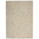 Nourison Interlock ITL05 Area Rug, Ivory/Multicolor, 3'9" x 5'9"