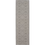 Nourison Jubilant JUB06 Runner Rug, Ivory/Grey, 2'3" x 7'3"